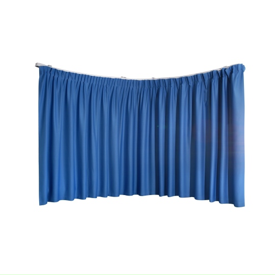 Радиальный раздвижной электрокарниз Onviz